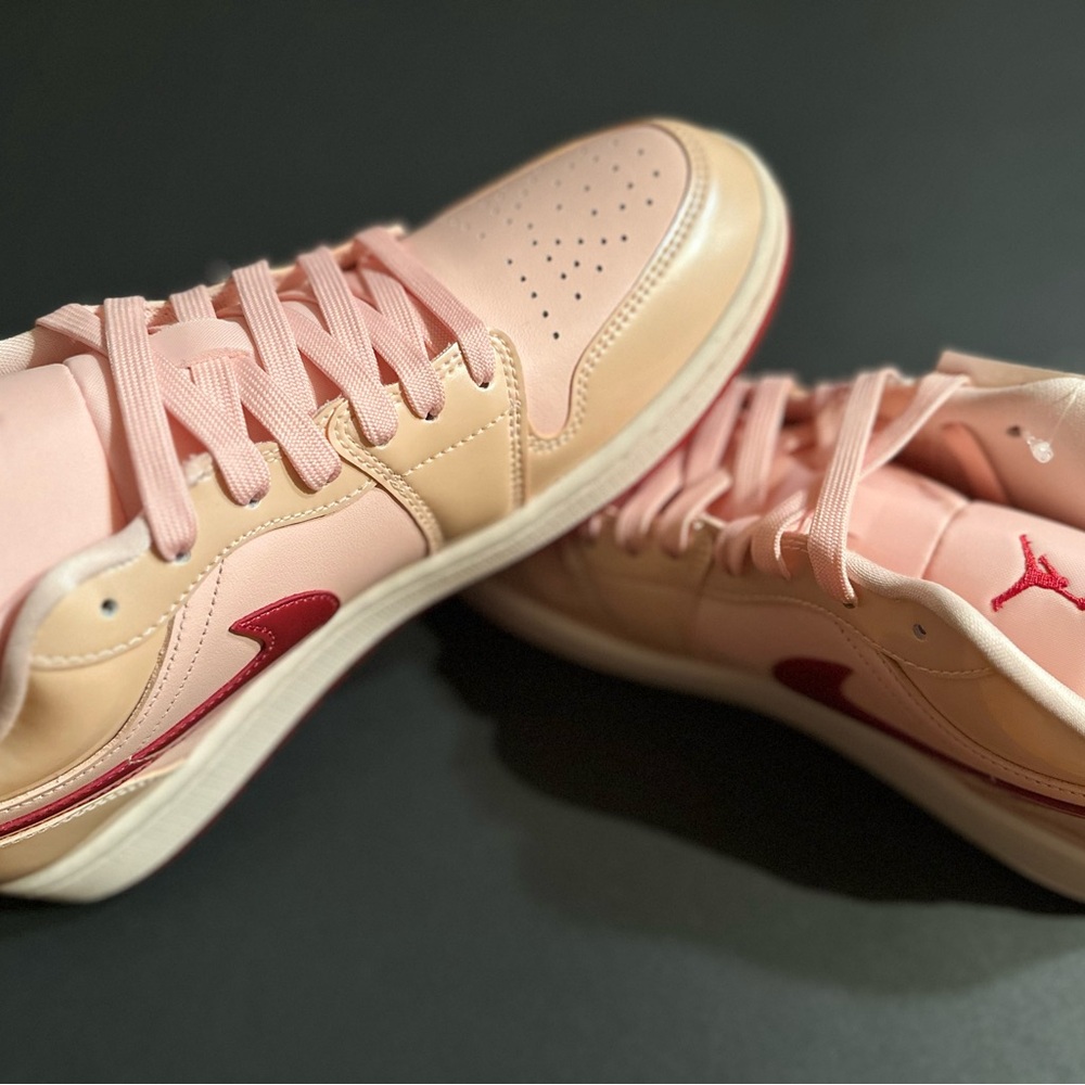 Nike Pink and Red Women's Sneakers
